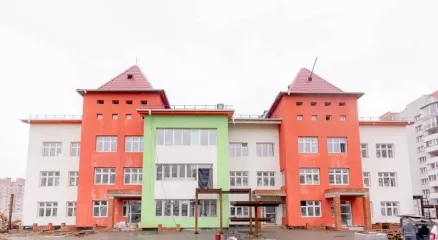 новый детский сад на Краснинском шоссе: готовность 75% - фото - 1